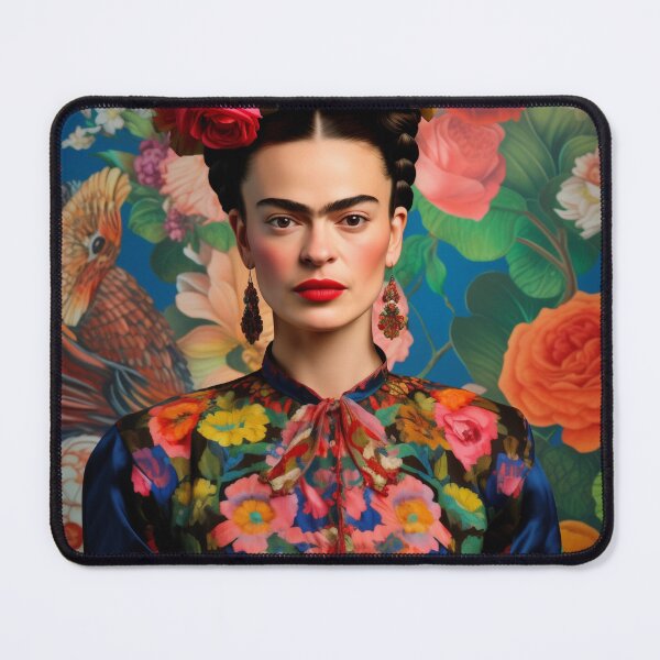 Item preview, Frida Khalo with flowers Orignial Artwork designed and sold by Anthony Bagalini.