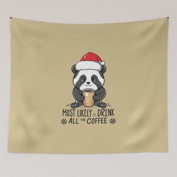 Item preview, Most Likely To Drink All The Coffee designed and sold by Studio-DesignWw.