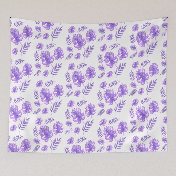 Item preview, Drawing purple leaves designed and sold by Dianaacs.