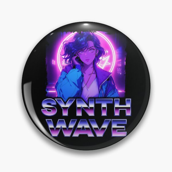 Item preview, Synthwave Music Album Cover - Anime Shirt designed and sold by KAIGAME Art.