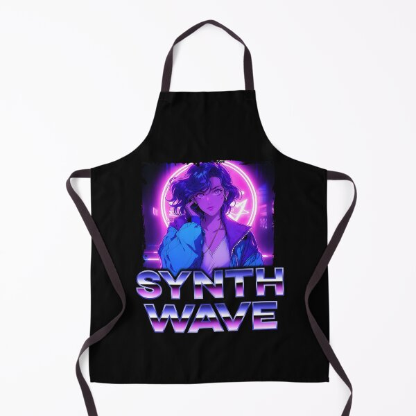 Item preview, Synthwave Music Album Cover - Anime Shirt designed and sold by KAIGAME Art.