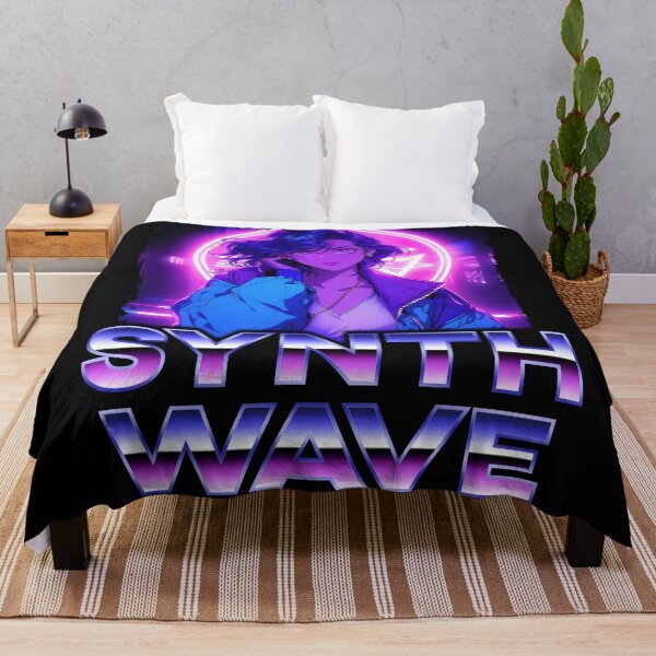 Item preview, Synthwave Music Album Cover - Anime Shirt designed and sold by KAIGAME Art.
