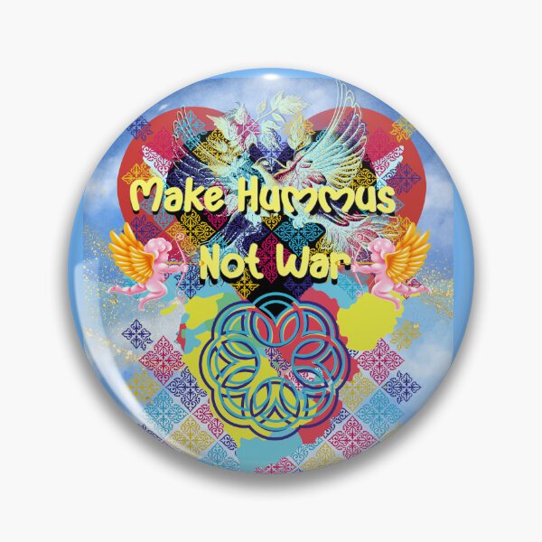 Item preview, Make Hummus Not War designed and sold by Flirt-Teez.
