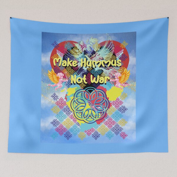 Item preview, Make Hummus Not War designed and sold by Flirt-Teez.