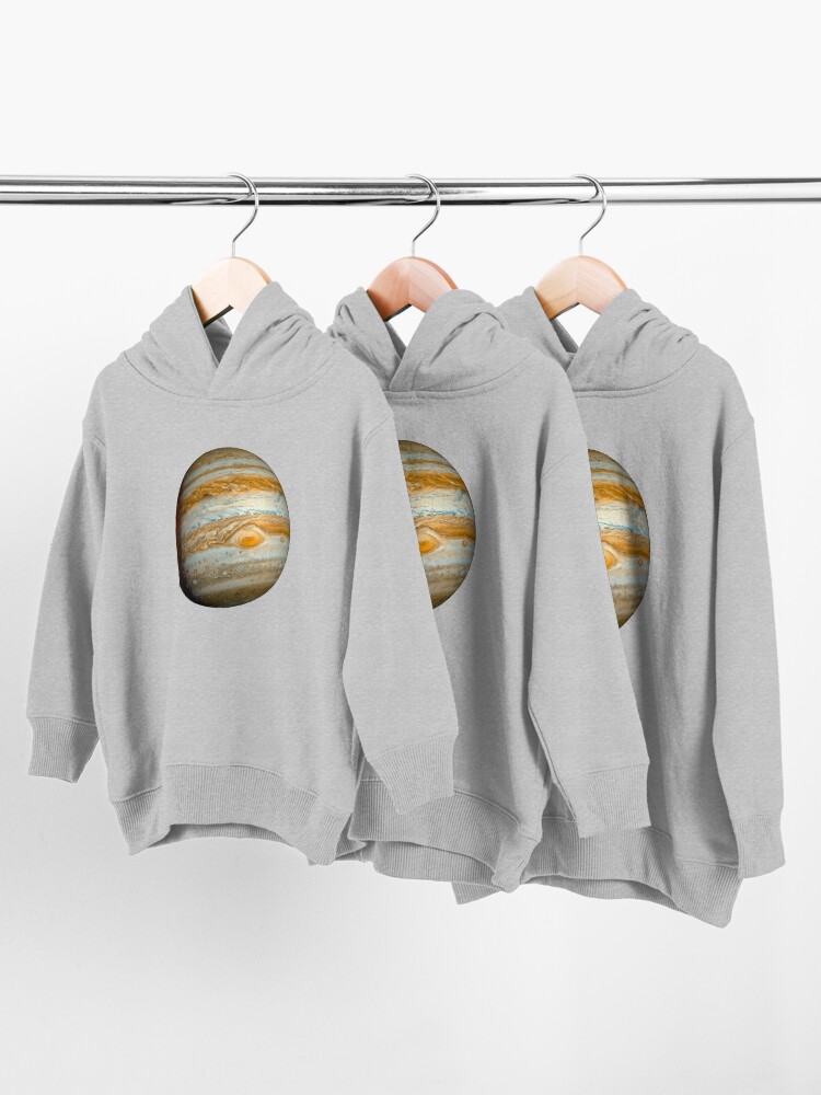 Alternate view of Planet Jupiter Toddler Pullover Hoodie