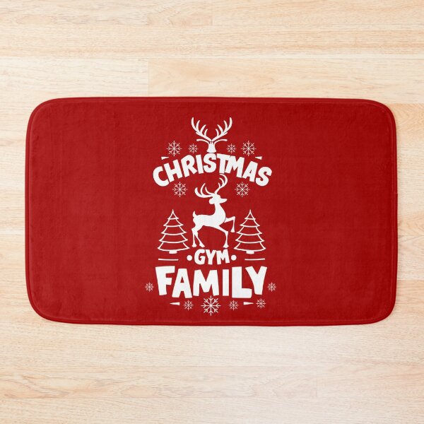 Item preview, Christmas Gym Family designed and sold by JustBadWords.