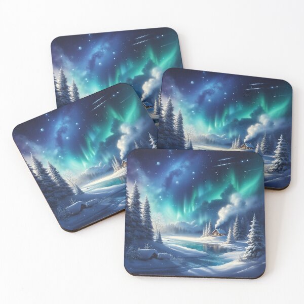 Item preview, Glistening Glades Moonlit Magic in Silent Snowscape designed and sold by Daniel Dudgeon.