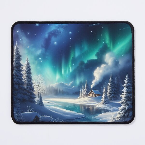 Item preview, Glistening Glades Moonlit Magic in Silent Snowscape designed and sold by Daniel Dudgeon.