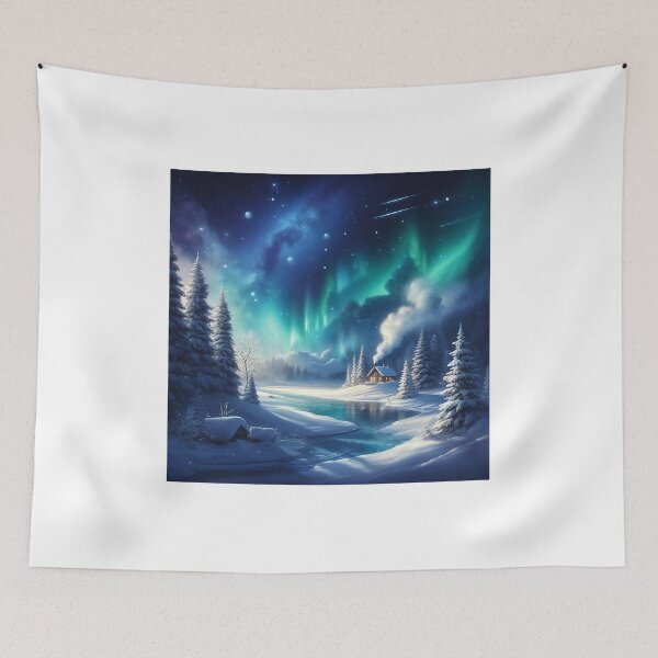 Item preview, Glistening Glades Moonlit Magic in Silent Snowscape designed and sold by Daniel Dudgeon.