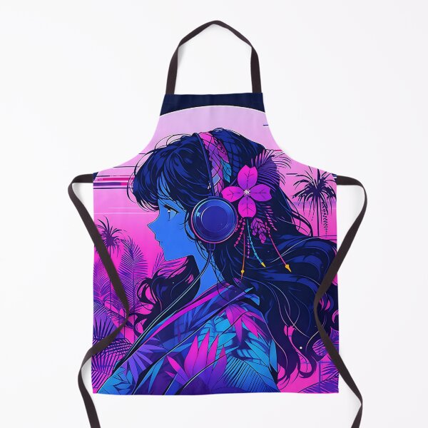 Item preview, Synthwave Music Album Cover 2 - Anime Wallpaper designed and sold by KAIGAME Art.