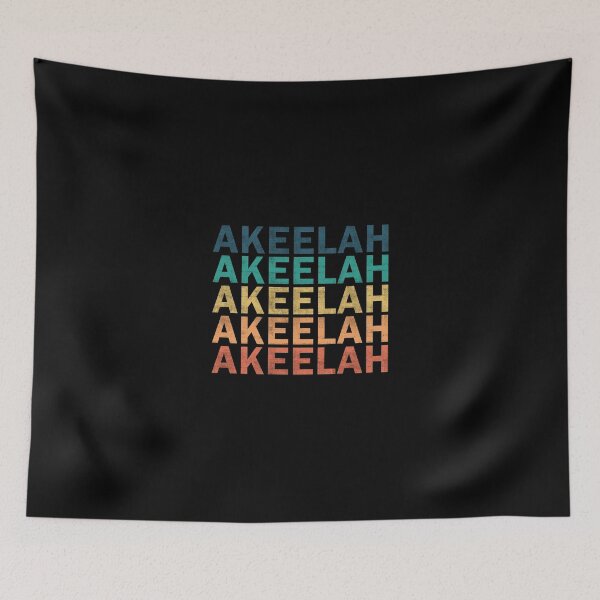 Item preview, Akeelah Name - Akeelah Vintage Retro Proud Name designed and sold by LeonorBialasz.