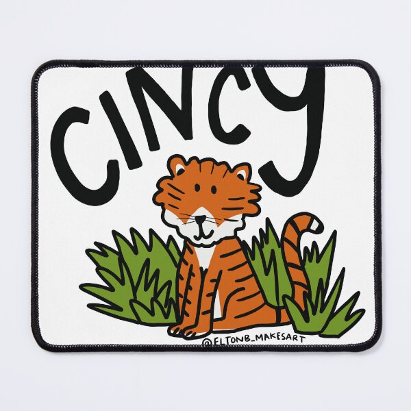 Item preview, Cincy Tiger  designed and sold by Ellyn Broderick.