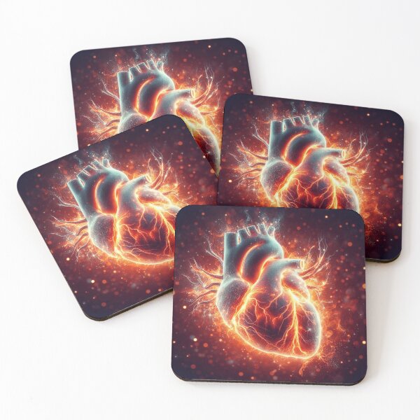 Item preview, Anatomical Heart Of Fire designed and sold by Solarskymedia.