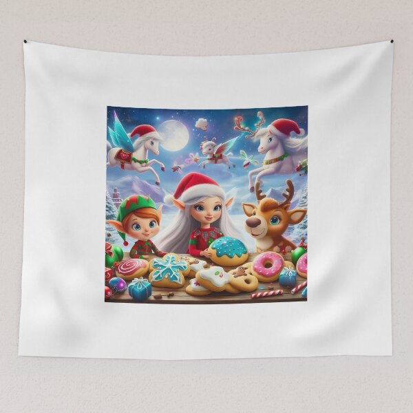 Item preview, Santa's Workshop Busy Elves, Cheerful Gifts designed and sold by Daniel Dudgeon.