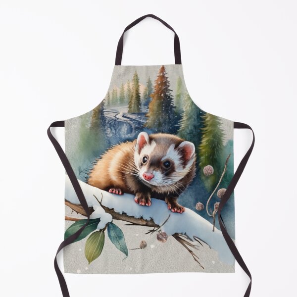 Item preview, Ferret In The Snow designed and sold by Gustavo Navarro.