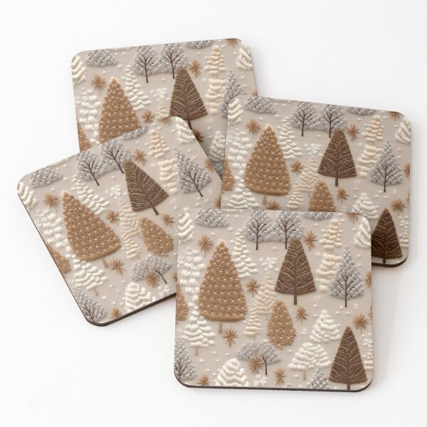Item preview, 3D Embroidery Design Pine Forest Phone Cover designed and sold by slicksdesigns.