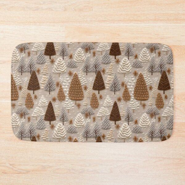 Item preview, 3D Embroidery Design Pine Forest Phone Cover designed and sold by slicksdesigns.