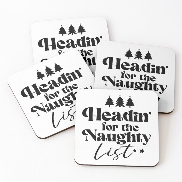Item preview, Headin for the Naughty List in black designed and sold by Susan-Marie220.