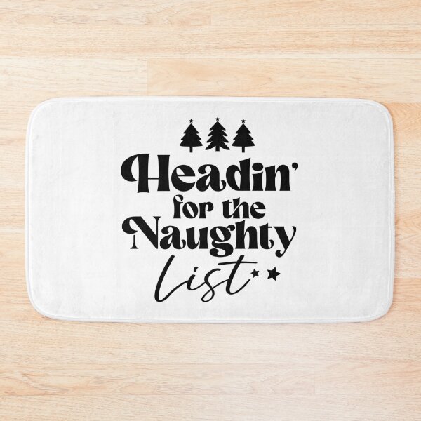 Item preview, Headin for the Naughty List in black designed and sold by Susan-Marie220.