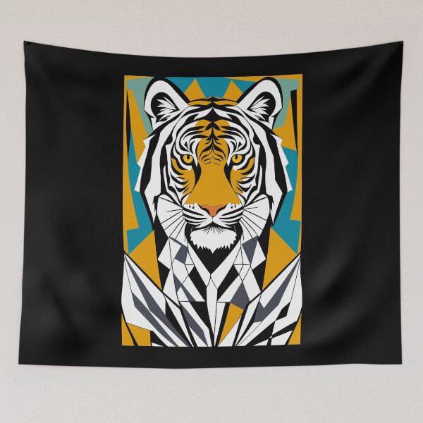Item preview, Portrait of Tiger designed and sold by Ikibrai.