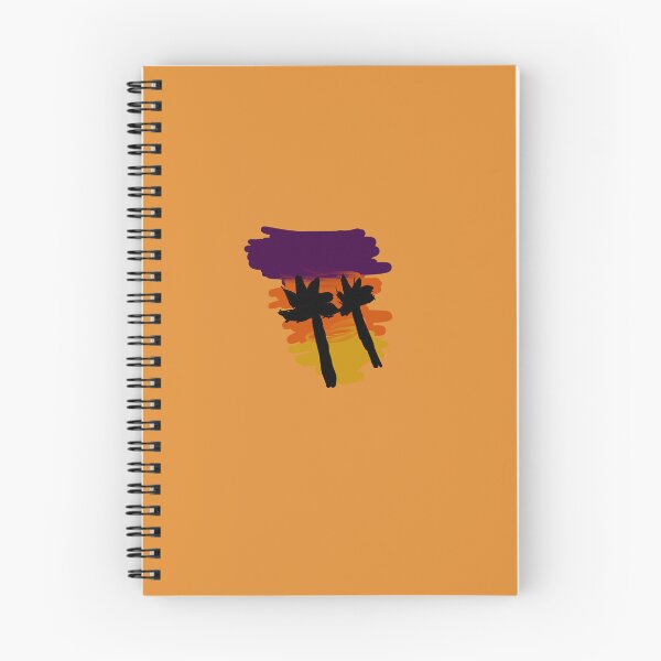 Item preview, Sunset with palm trees  designed and sold by AxolotlQueen.