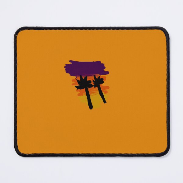 Item preview, Sunset with palm trees designed and sold by AxolotlQueen.