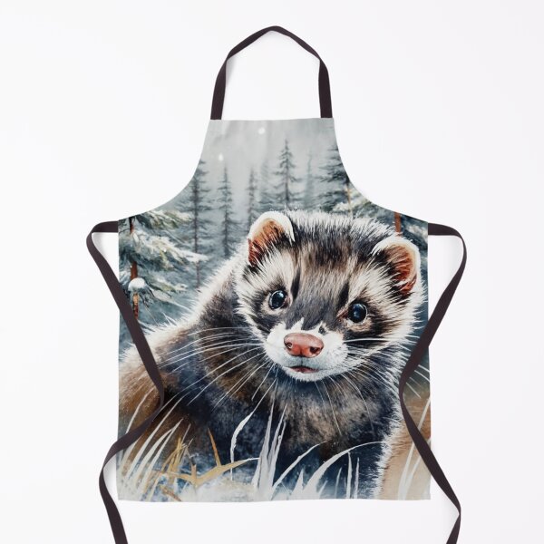 Item preview, Ferret In The Snow designed and sold by Gustavo Navarro.