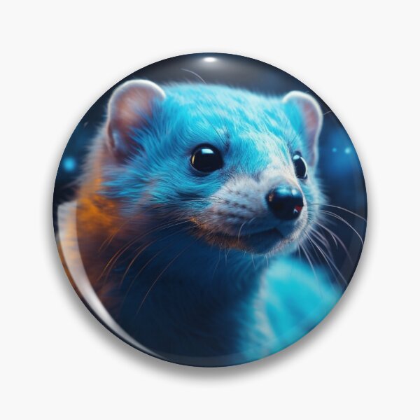 Item preview, Glowing Stoat designed and sold by PoisonBivy.