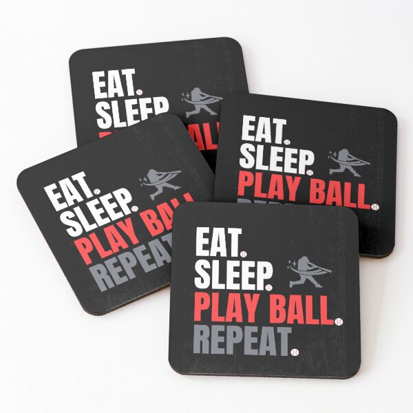Item preview, Eat. Sleep. play ball (baseball) Smash. Repeat  designed and sold by Shadyfruit.