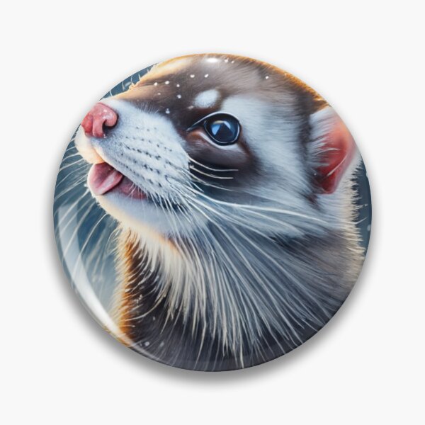 Item preview, Ferret In The Snow designed and sold by Gustavo Navarro.