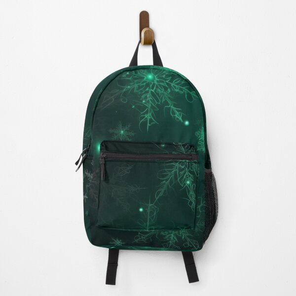 Item preview, CHRISTMAS | Green Neon Snowflakes designed and sold by RedHandedOD.