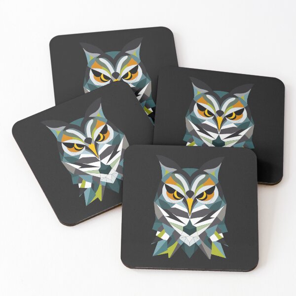 Item preview, Portrait of Owl designed and sold by Ikibrai.