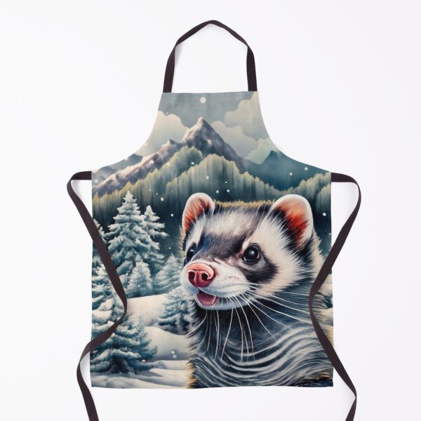 Item preview, Ferret In The Snow designed and sold by Gustavo Navarro.