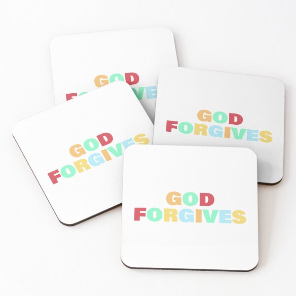 Item preview, God Forgives Religious Inspirational Faith Merch  designed and sold by wugnia.