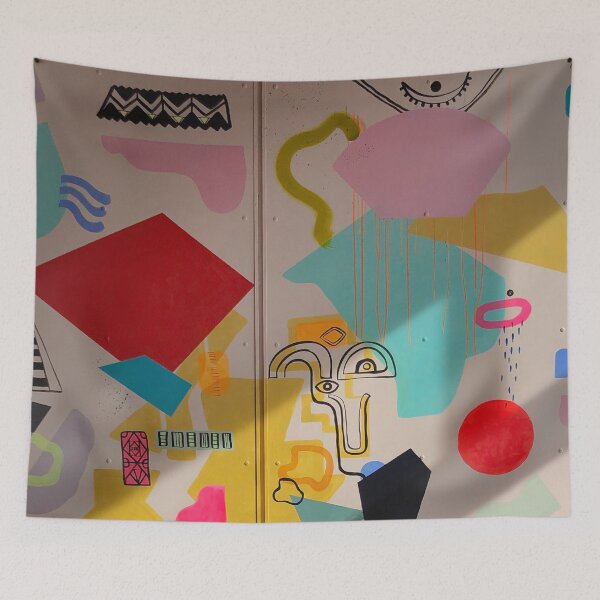 Item preview, Color Pop Mural designed and sold by Rachel Grunig.