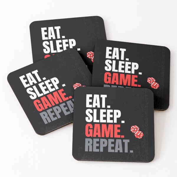 Item preview, Eat. Sleep. Boardgame. Repeat designed and sold by Shadyfruit.