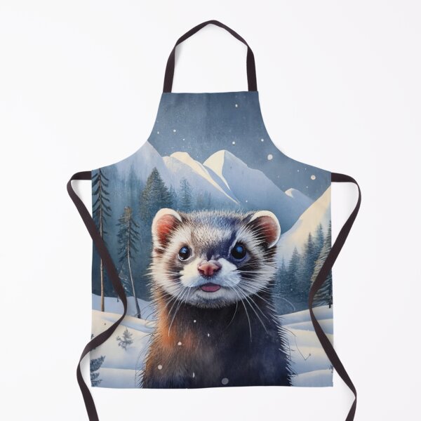 Item preview, Ferret In The Snow designed and sold by Gustavo Navarro.