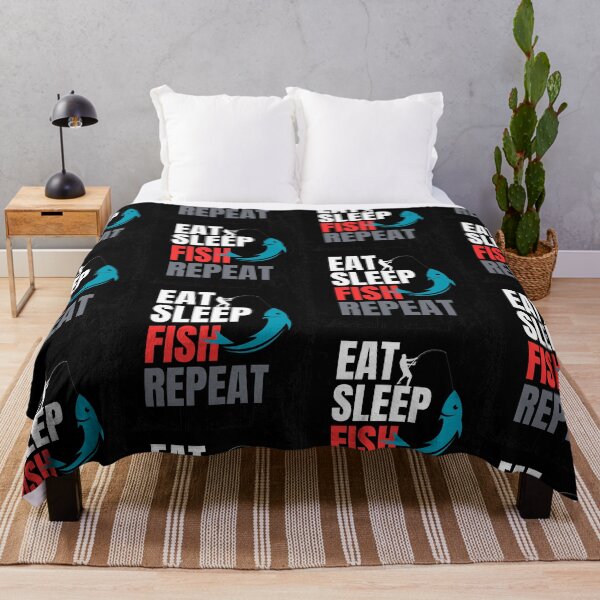 Item preview, Eat. Sleep. Fish. Repeat designed and sold by Shadyfruit.