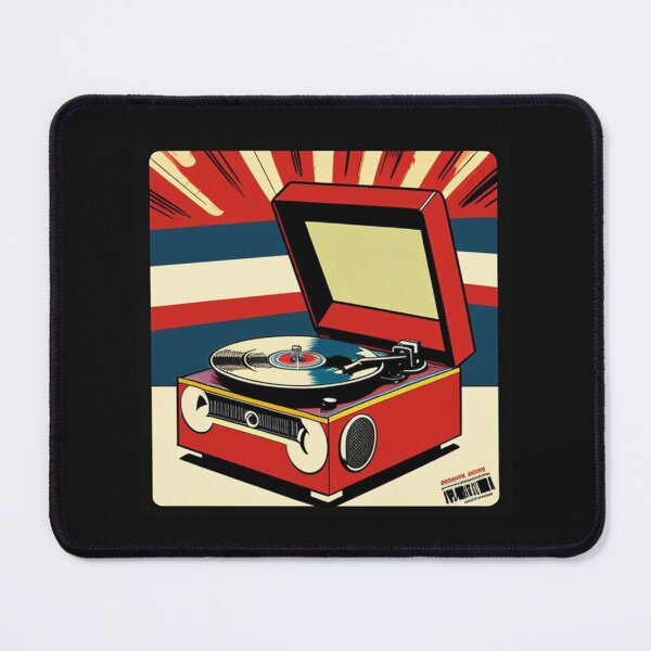 Item preview, American Vinyl Culture Record Player designed and sold by musicgeniusart.