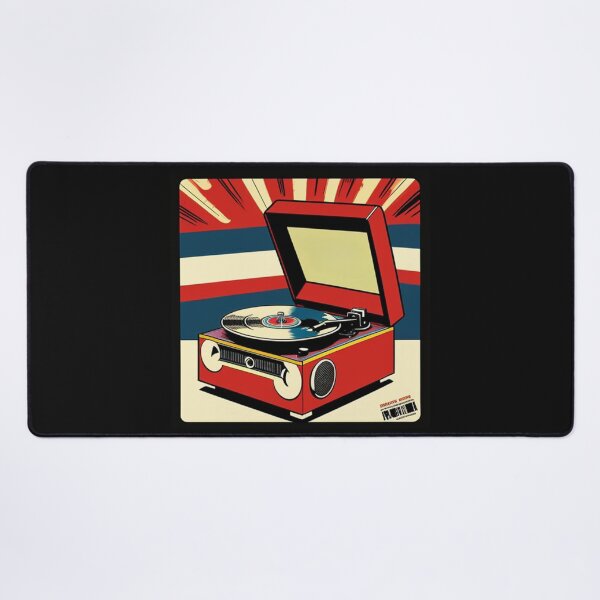 Item preview, American Vinyl Culture Record Player designed and sold by musicgeniusart.