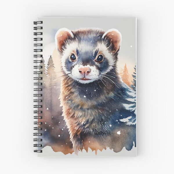 Item preview, Ferret In The Snow designed and sold by Gustavo Navarro.