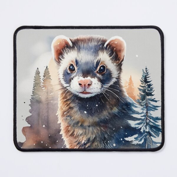 Item preview, Ferret In The Snow designed and sold by Gustavo Navarro.