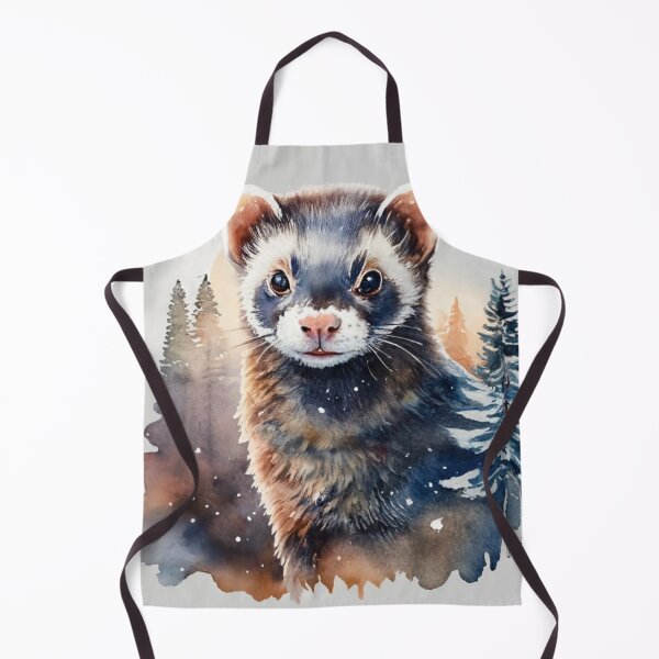 Item preview, Ferret In The Snow designed and sold by Gustavo Navarro.