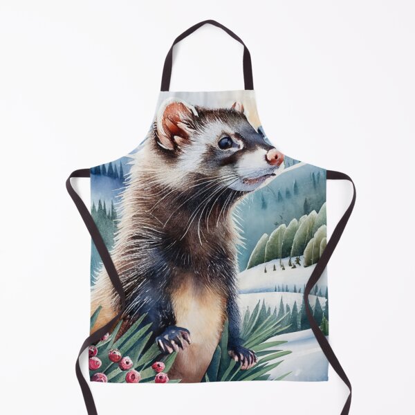 Item preview, Ferret In The Snow designed and sold by Gustavo Navarro.