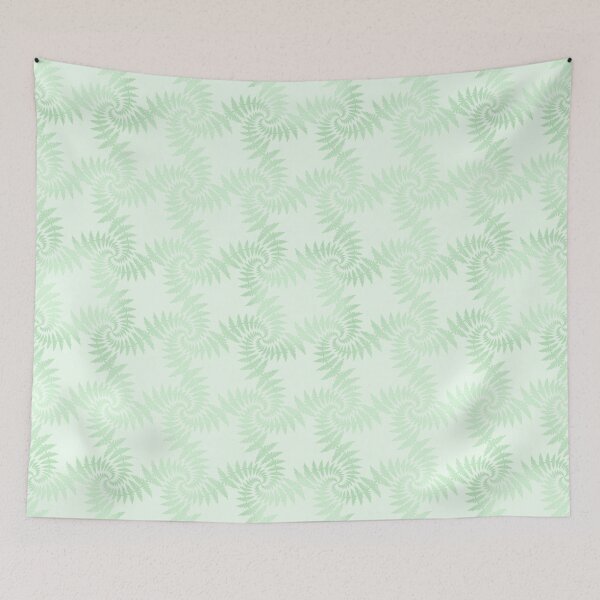 Item preview, Patterned Fern - Square Green designed and sold by kernowerno.