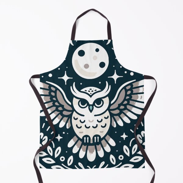 Item preview, Serene Moonlit Owl in Gentle Flight designed and sold by OniumEth.
