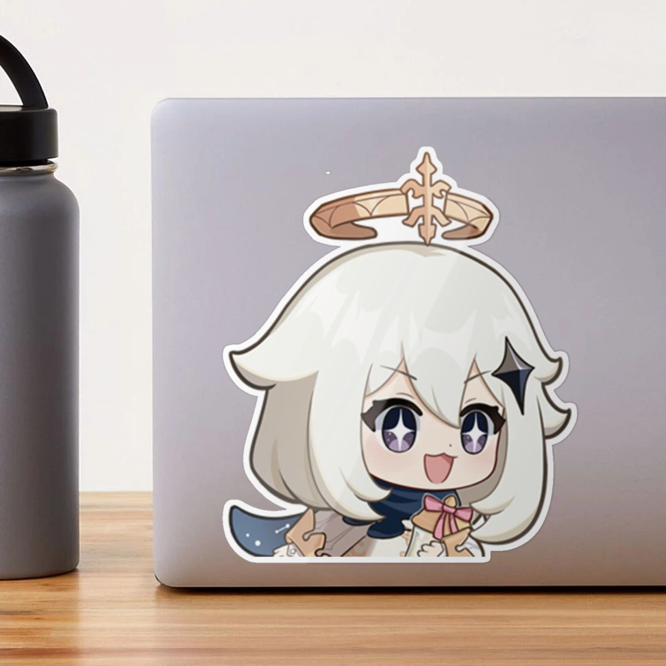 Paimon Genshin Impact Sticker by bashhonkdesign | Redbubble