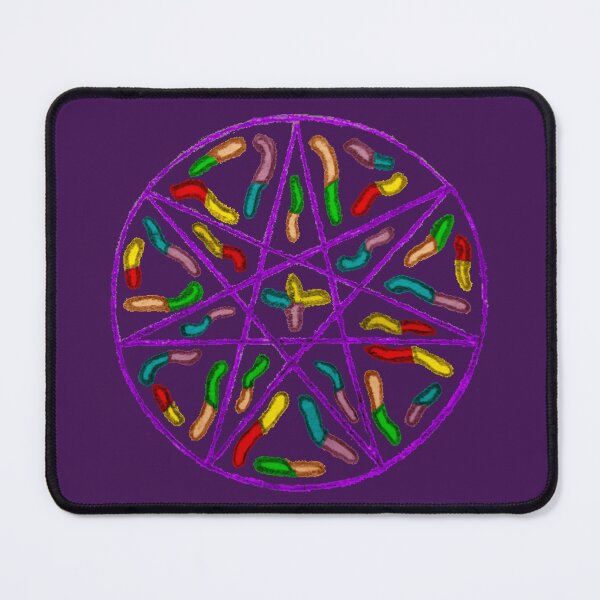 Item preview, Gummy Worm Septagram designed and sold by reynadunoctis.