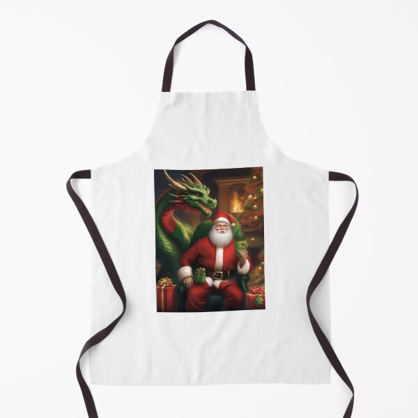 Item preview, Dragon Visiting Santa designed and sold by JulieBlaise.
