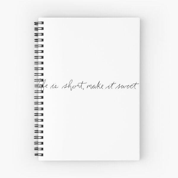 Item preview, Life is Short Make it Sweet  designed and sold by Sakurabyfoco.